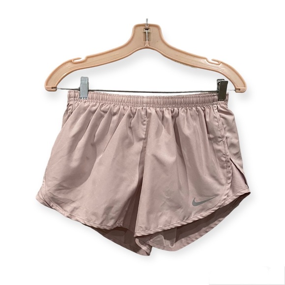 Nike Pants - Nike Running Athletic Shorts with Liner Light Pink Small